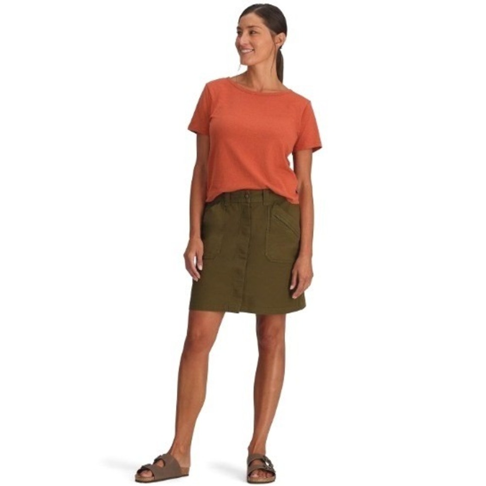 Royal Robbins Half Dome Skirt Dark Olive 8 New With Tags